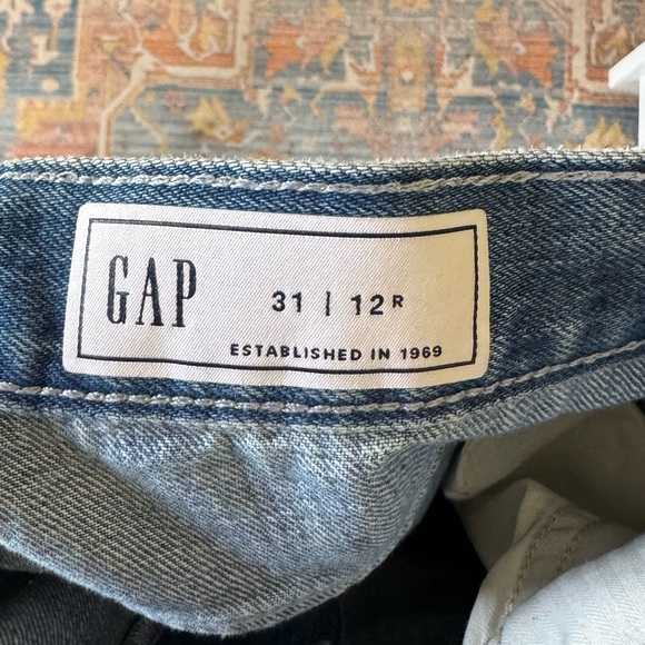 Gap High Rise Barrel Jeans 12/31 - Picture 3 of 8